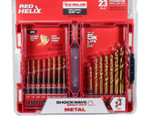 Milwaukee 48-89-4631 23 pc Titanium Drill Bit kit